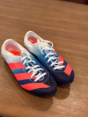 Adidas Adizero Sprintstar Women 7 Track Spike Legacy Indigo/Turbo UNISEX Shoes